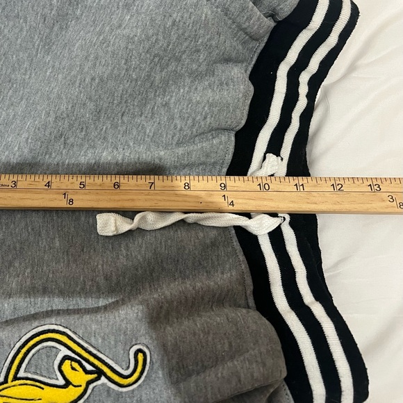 Baby Phat Cargo Joggers Heathered Gray Sweatpants Sz XS - Picture 7 of 8